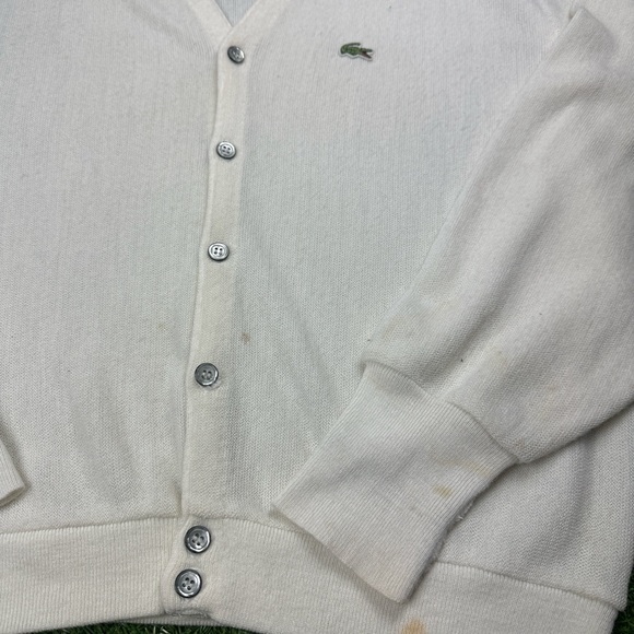 Vintage Lacoste Izod cardigan men’s size large - Picture 2 of 8